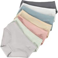 浪莎 7条【5A抑菌-100纯棉抑菌】女内裤女士内裤女纯棉内裤女秋