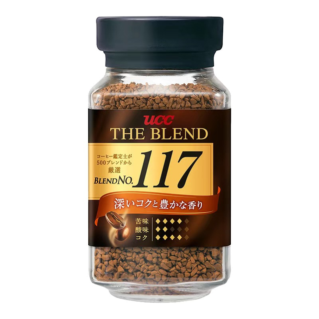 UCC 悠诗诗 黑咖啡瓶装90g*1瓶