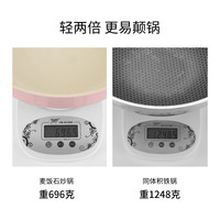 不粘锅炒锅无氟涂层家用聚油不沾锅平底锅炒菜锅燃气电磁炉锅