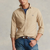 PLUS会员：RALPH LAUREN 拉夫劳伦 Polo Ralph Lauren 拉夫劳伦 男士长袖衬衫 710888705002