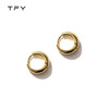 TFY 金色潮流耳圈 tfy0942e