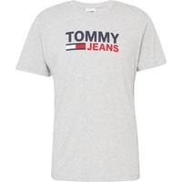  TOMMY HILFIGER/汤米·希尔费格 潮流轻奢 男士短袖T恤  P01灰色 M