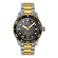 天梭（TISSOT）瑞士手表 海星系列腕表 机械男表T120.807.22.051.00
