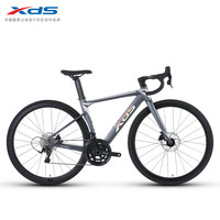 XDS/喜德盛 全隐藏内走线 公路自行车 油碟 桶轴固定轮组 2x10变速 全隐藏内走线