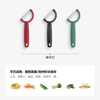 维氏瑞士军刀水果刀具双锯齿刃削皮刀Rho削皮器黑色6.0950.3 R型锯齿刃黑