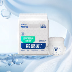 舒比奇 日抛装 敏感肌成长裤 L码 9片