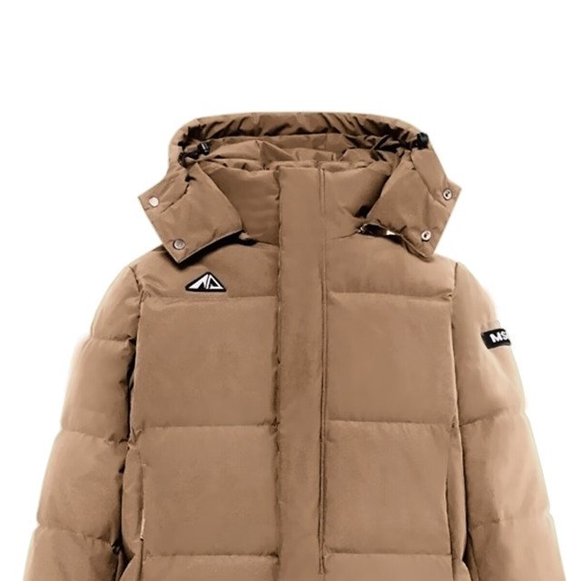 雪中飞 266g超级加绒加厚极寒羽绒服 咖啡棕 S 160/84A