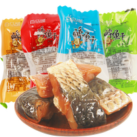 白马湖 绍兴醉鱼干绍兴特产多口味小包装休闲零食即食鱼干小鱼片 醉鱼干(秘制卤味)250g