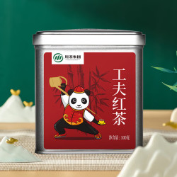天府龙芽 特级红茶 四川高山采摘 工夫红茶100g罐装 母亲节