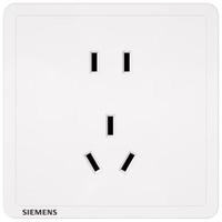 西门子(SIEMENS)插座面板 10A正五孔插座单只装 致典雅白色5UB14143NC012P