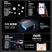 九号 远行者 F90M 电动自行车 TDT056Z 黑色