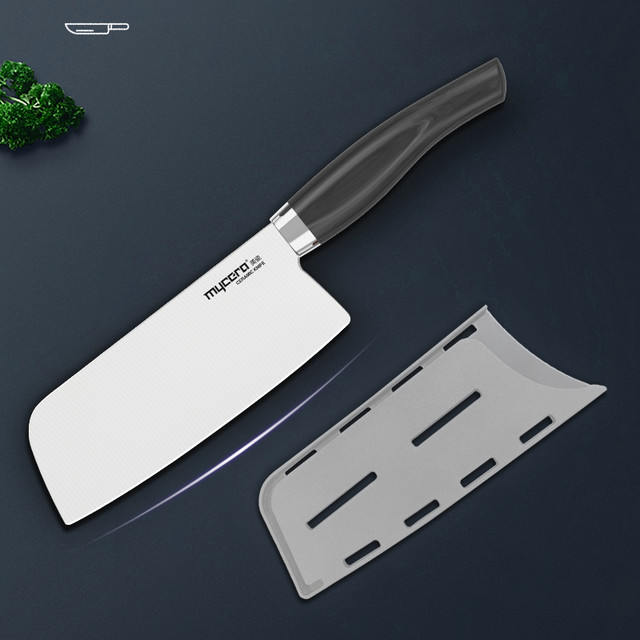 美瓷 YWHG6.5B 陶瓷刀 木柄菜刀 炫酷黑