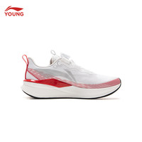 LI-NING KIDS李宁赤兔8pro儿童运动鞋青少年夏季软底跑步鞋男童轻便竞速鞋 【赤兔8】白/红 34 码