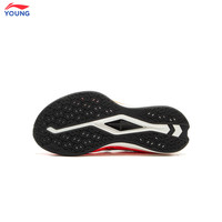 LI-NING KIDS李宁赤兔8pro儿童运动鞋青少年夏季软底跑步鞋男童轻便竞速鞋 【赤兔8】标准白/荧光蔷薇粉系带 36 码