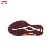 LI-NING KIDS李宁赤兔8pro儿童运动鞋青少年夏季软底跑步鞋男童轻便竞速鞋 【赤兔8】荧光香蕉黄/荧光艳橘系带 36 码