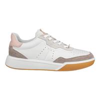 ecco/爱步 百搭 女士休闲鞋  岩石灰/白色/灰白色/石灰色 38