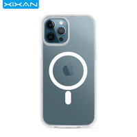 苹果 Apple 芯鲜适用苹果12磁吸手机壳iPhone13promax无线磁吸magsafe保护套透明13全包13pro气囊防摔12Pro软壳12mini