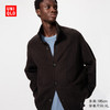 UNIQLO 优衣库 男装/男女同款souffle yarn舒芙蕾针织开衫/长袖毛衣毛衫480023 39 棕黑色 L 175/100A/L