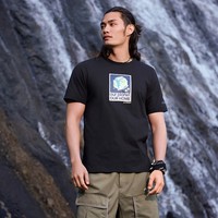 adidas 阿迪达斯 印花户外纯棉运动圆领短袖T恤男装夏季adidas阿迪达斯官方TERREX