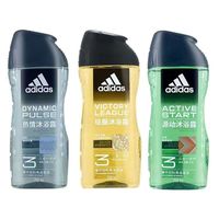 百亿补贴：adidas 阿迪达斯 男士洗发沐浴露洁面三效合一清爽运动香氛沐浴多款组合