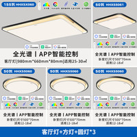 松下 Panasonic HHXSX060 全光谱护眼吸顶灯套装 三室二厅