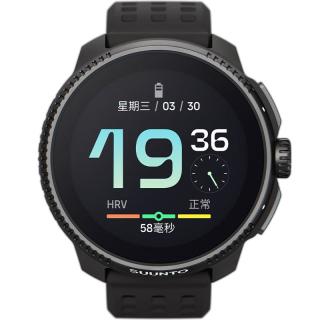 SUUNTO Race 心率血氧多频多星HRV跑步铁三游泳户外运动手表 乌木黑