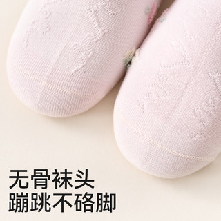 女童袜子春秋薄款中筒袜儿童女宝童袜纯棉秋季小女孩宝宝秋款棉袜
