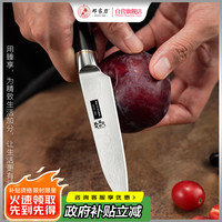 邓家刀 DENG'S KNIFE 邓家刀 臻享系列 DM-1012C 大马士革钢菜刀水果刀 67层古法锻打