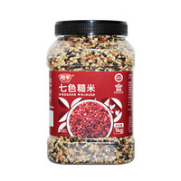阳平 七色糙米杂粮五色八宝粥 1kg 罐装