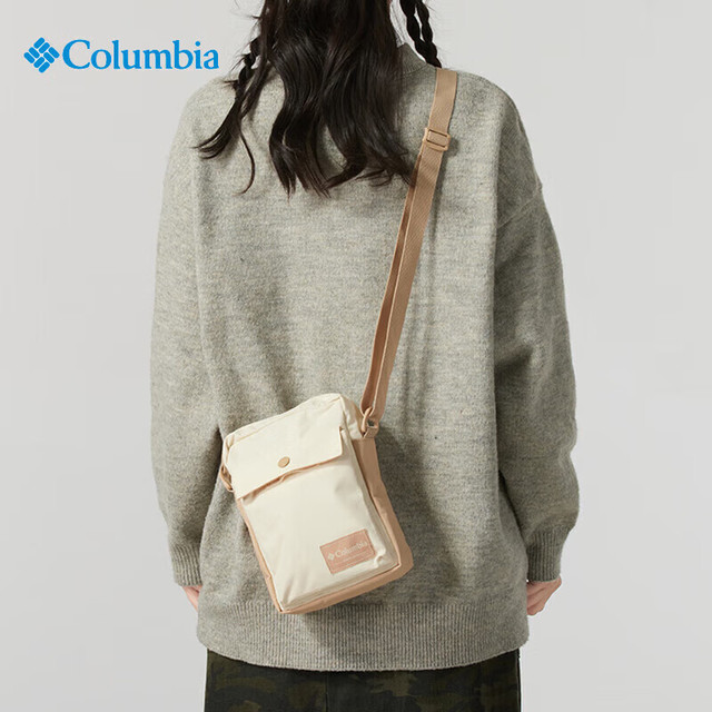 PLUS会员：Columbia 哥伦比亚 单肩包通用款25户外时尚休闲挎包 UU2349 758
