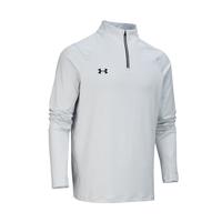 安德玛运动服男女半高领拉链休闲速干长袖T恤训练服上衣 灰色 L (体重140-160斤）