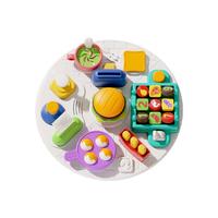 澳贝(auby)露营野餐洞洞忙碌板屋玩具1-2-3岁男女孩早教益智周岁