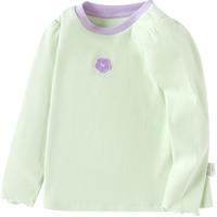 巴拉巴拉女童长袖T恤简约上衣时尚撞色春装