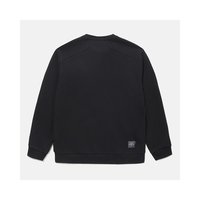 descente迪桑特运动休闲字母套头卫衣男女同款SQ123UHT11 BLK0