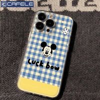 百亿补贴：卡斐乐 CAFELE 适用iPhone苹果16/15pro手机壳13/14卡通12/11格纹米奇XR潮