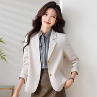 ESE-Y 逸阳 女士短款修身长袖小西装外套