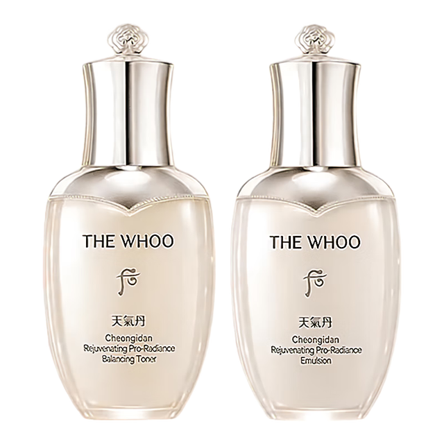 WHOO 后 天气丹 光耀焕活紧颜滋养系列2件套 50ml+50ml