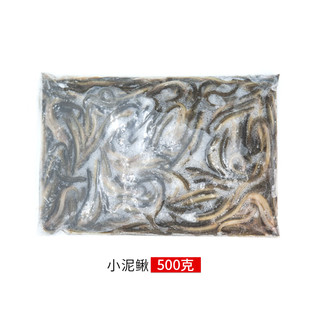 浪花新鲜冷冻泥鳅冰冻泥鳅泥鳅苗饲料林蛙魟鱼龙鱼罗汉鱼地图乌龟鱼食 500g小泥鳅2袋