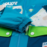 361° 童装男童梭织薄外套春季小童外套 山姆蓝/山姆蓝 120