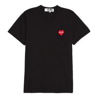 COMME des GARÇONSCOMME DES GARCONS 川久保玲CDG play夏季春秋运动潮流宽松女短袖t恤黑XS