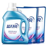 蓝月亮 深层洁净洗衣液 1kg*1瓶+500g*2袋 薰衣草香