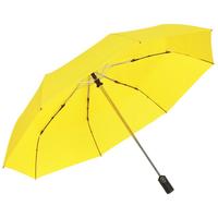 C'mon全自动雨伞三折防风加固男士商务折叠自动伞 耀眼黄
