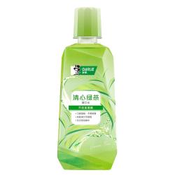 好来 黑人漱口水清心绿茶香500ml*2清口气减少细菌温和清新