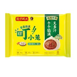 湾仔码头 早餐速食 生鲜食品猪肉口味发面小笼包（任选6件）