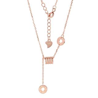 周大生 女士925银小蛮腰项链 S1PC0683