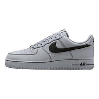 Nike耐克男鞋运动鞋AIR FORCE 1灰白空军一号低帮板鞋HQ2037-004
