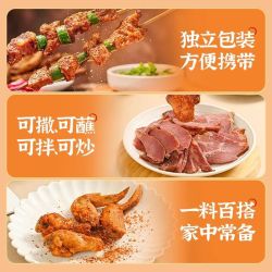 翠宏 烤肉蘸料 烧烤蘸料家用野炊露营烧烤烤肉串串火锅香辣原味调料 烤肉蘸料100g*1袋（特价）