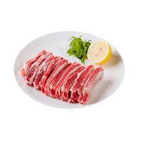 山野云陵农场 黑猪纯肋排中段无脊骨 猪肉精排生鲜排骨 农家土猪山林散养 黑猪纯肋排400g*4盒