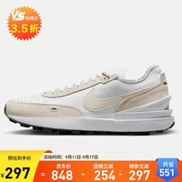 NIKE 耐克 男子休闲鞋WAFFLE ONE LTR运动鞋DX9428-100米黄41