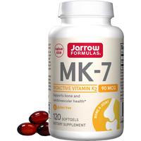 Jarrow FORMULAS 杰诺 天然维生素 维生素K2软胶囊MK-7 90mg 120粒
